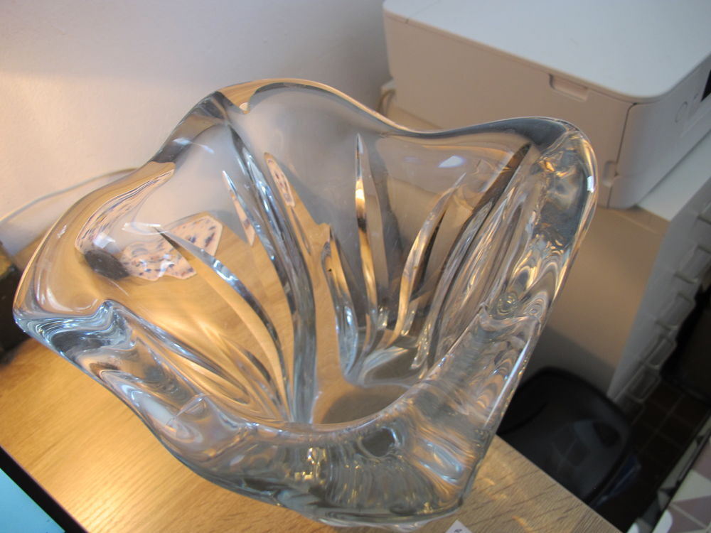 VASE HAUT CRISTAL DAUM Décoration