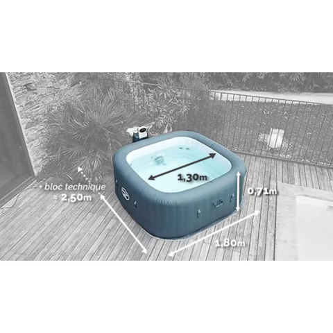 Spa gonflable Bestway Hawaii HydroJet Pro 4 places , ngocia 600 Villeparisis (77)