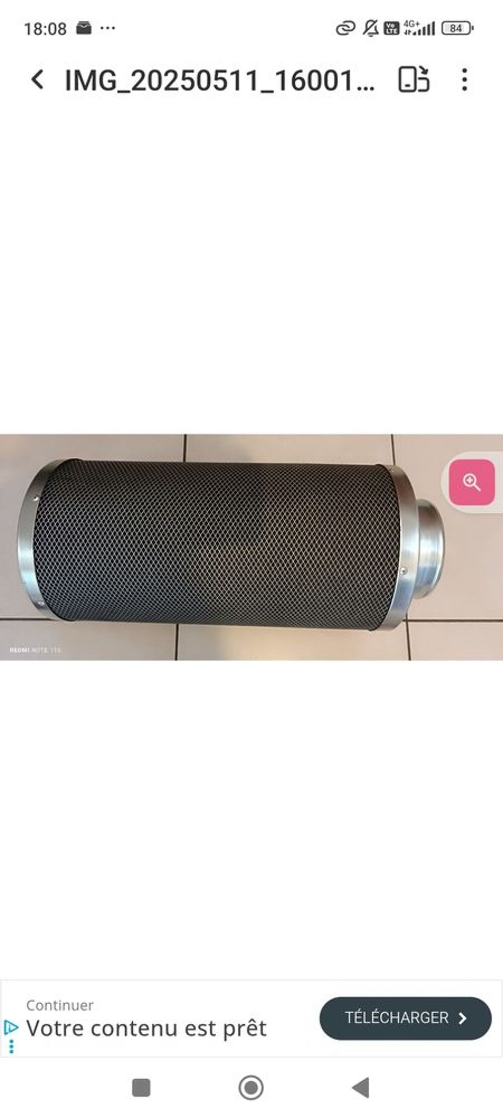 Filtre &agrave; charbon plus extracteur d'air Bricolage