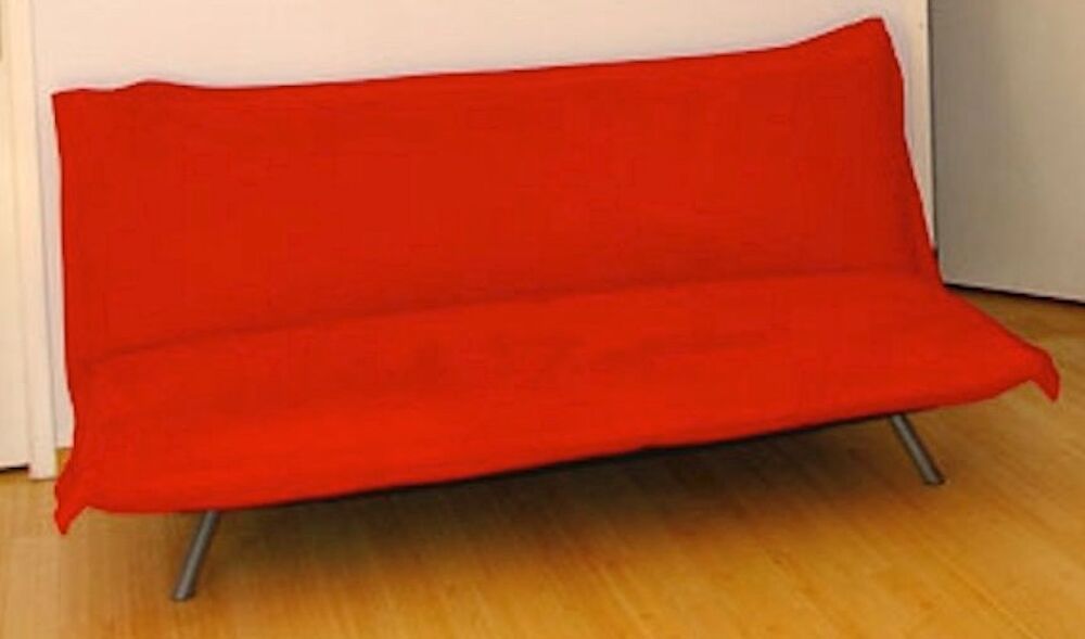 Canap&eacute; en microfibre rouge Meubles