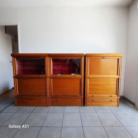 Buffet en bois avec rangements vitrs de marque MD 1200 Marseille 10 (13)