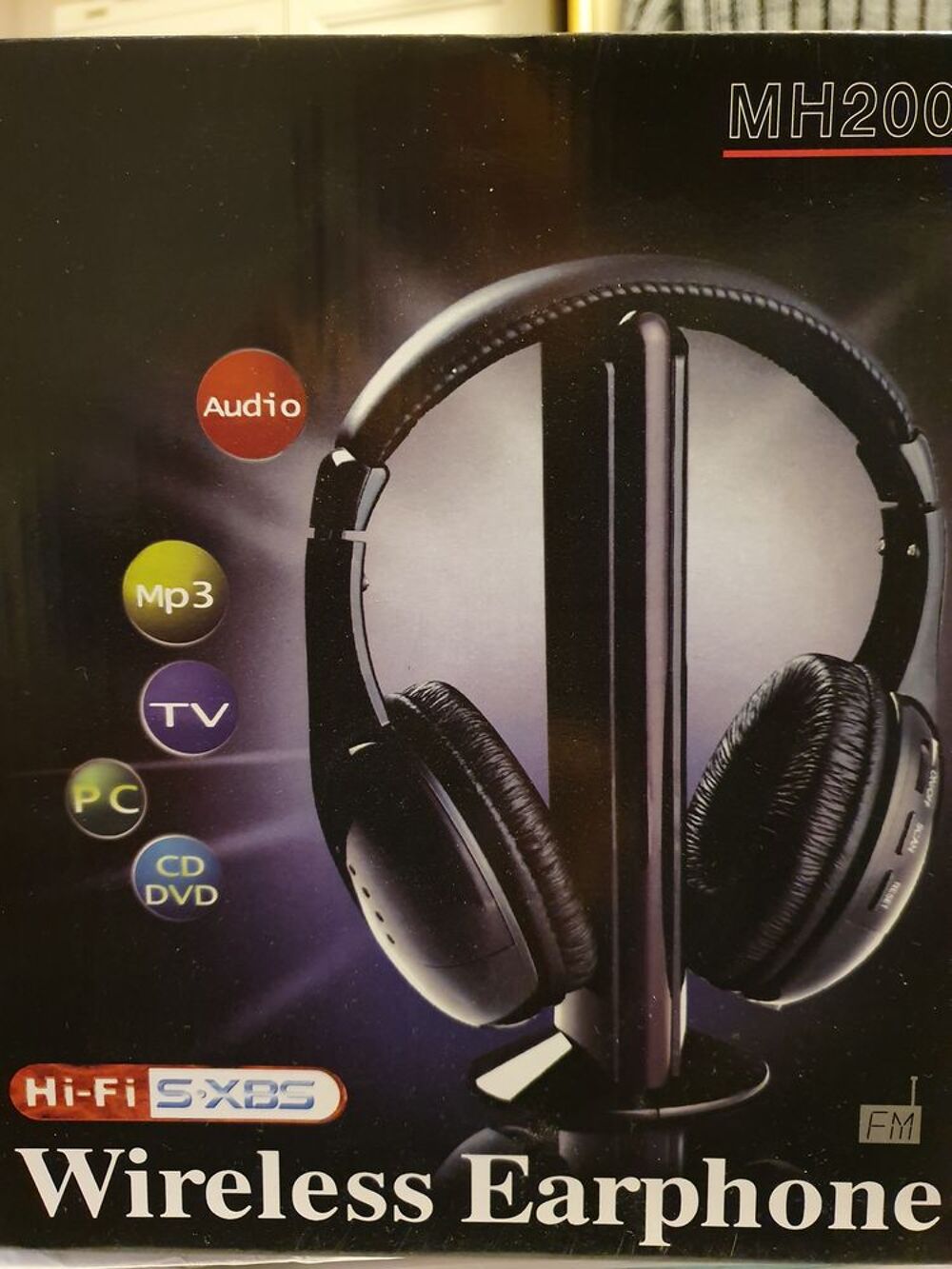 CASQUE SANS FIL plusieurs utilisations possibles Audio et hifi