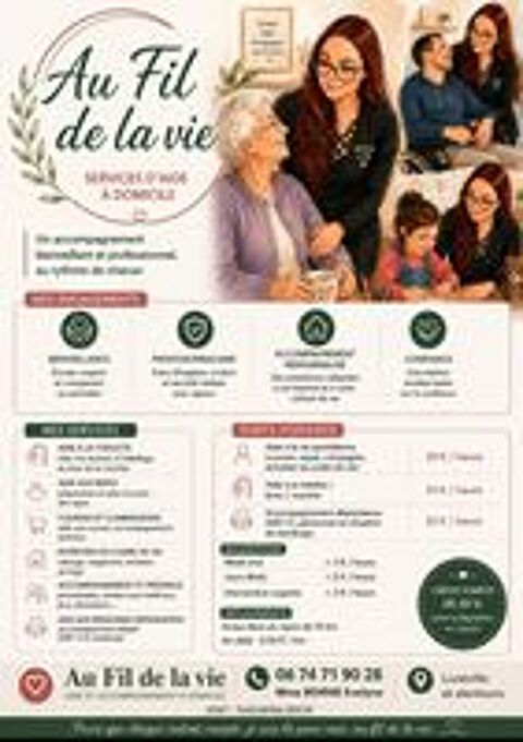   Aide à domicile secteur 54. 