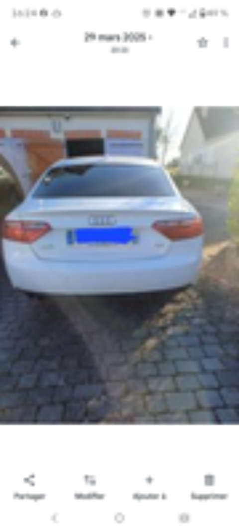 A5 Sportback 2.0 TDI 177 Ambiente Multitronic A 2013 occasion 36600 La Vernelle