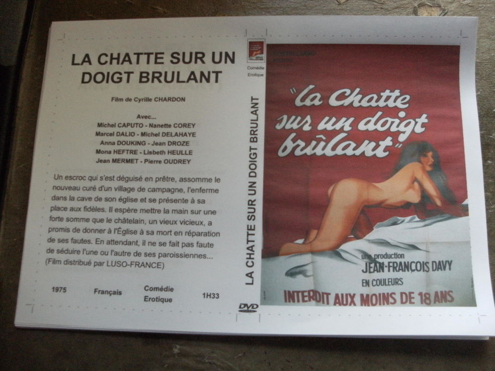 Film : " La chatte sur un doigt brulant " DVD et blu-ray