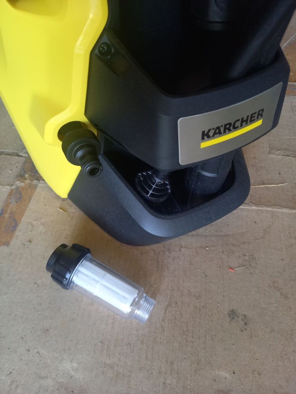 Filtre arriv&eacute;e d'eau Karcher Bricolage