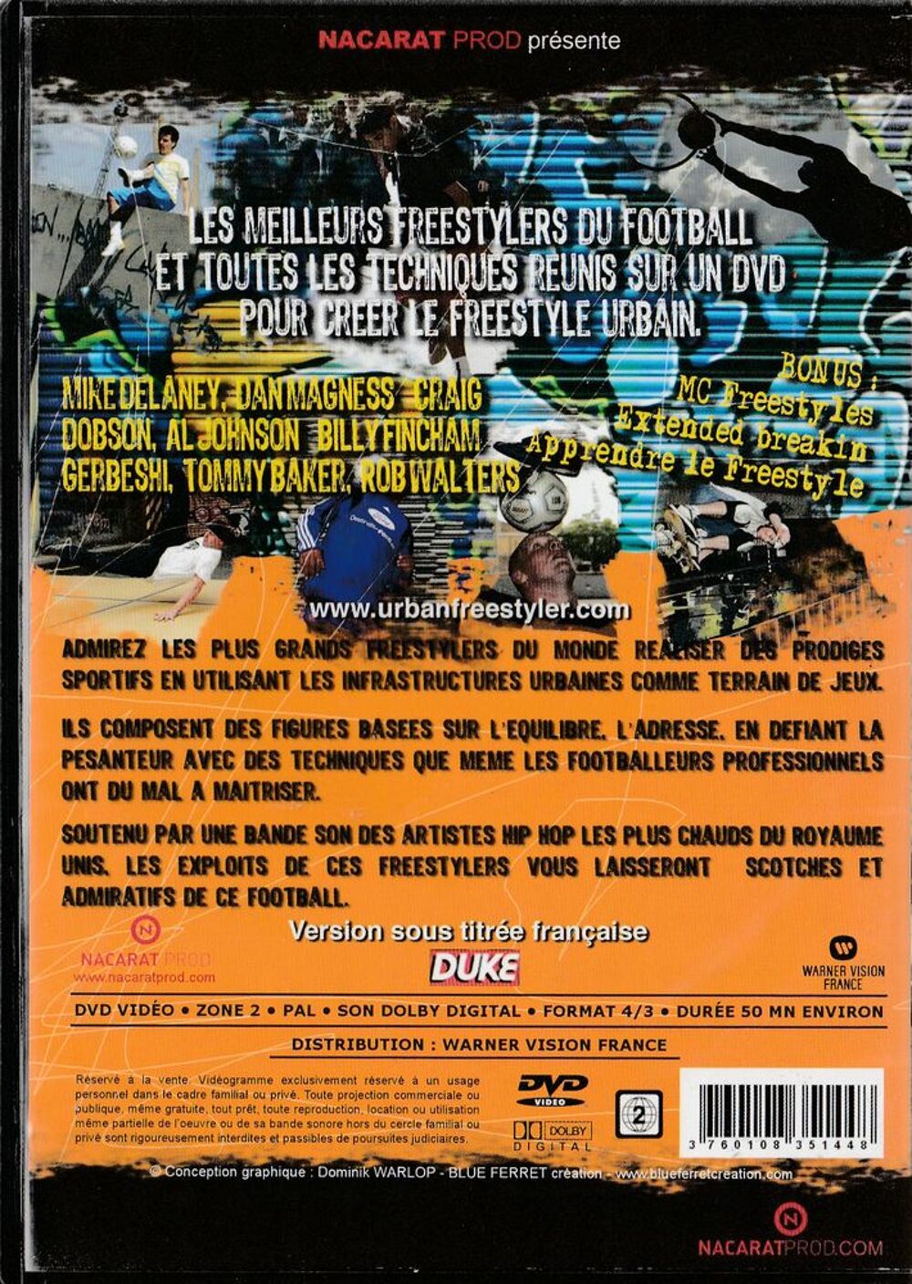Football urbain Fresstyle 2 DVD et blu-ray