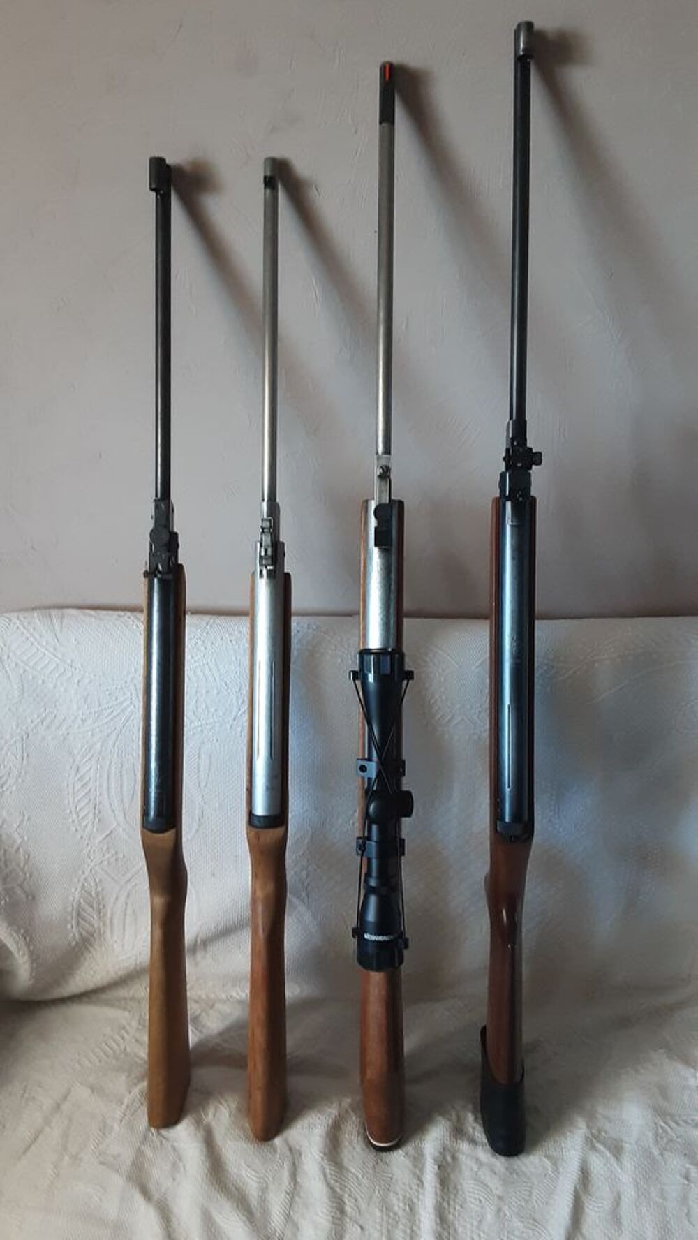 Collection 4 break barrels air comprim&eacute; optique weihrauch Sports