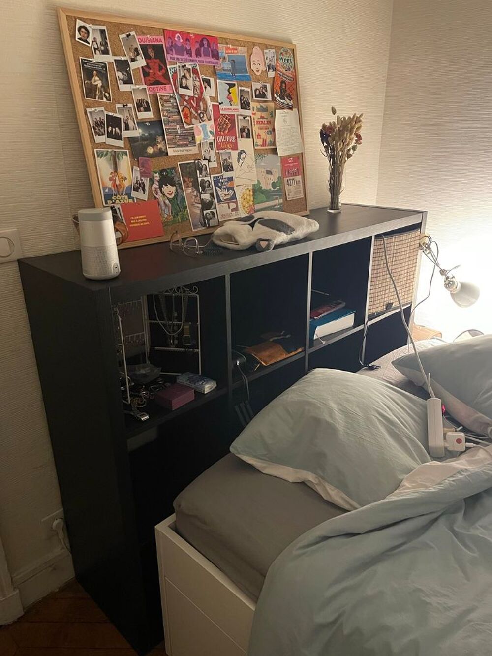 Etagere cube IKEA kallax 3x4 bois noire Meubles