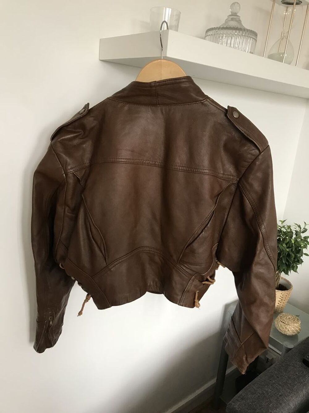 Veste en cuir Vêtements
