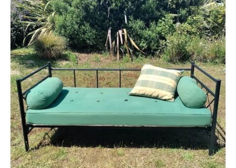 Banquette/lit en fer 100 Pont-l'Abb� (29)