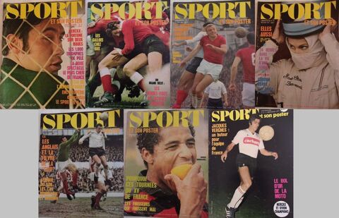 Sport et son poster année 1971 6 Béthencourt-sur-Mer (80)