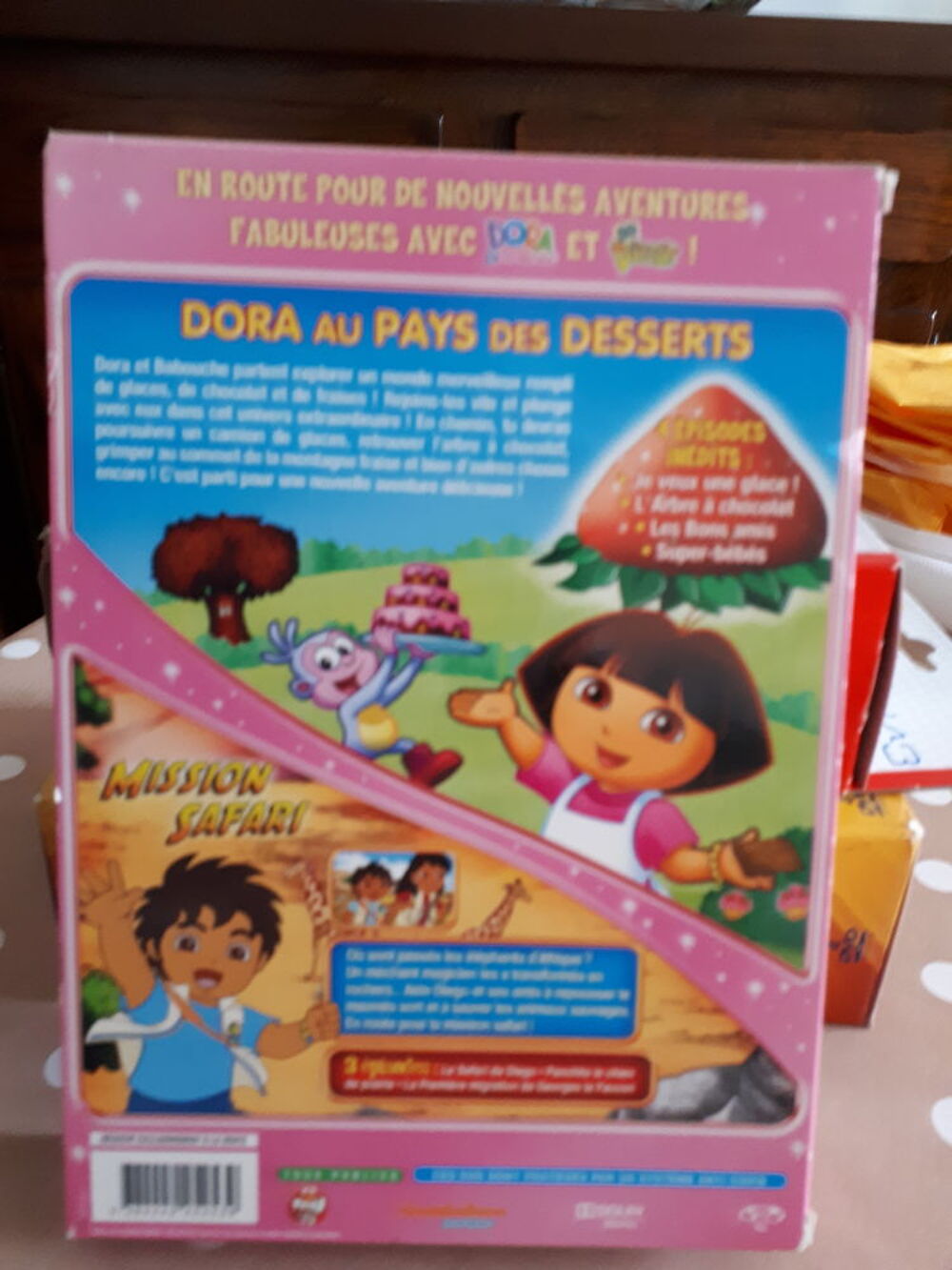 Coffret neuf 2 DVD enfants DORA et DIEGO - 5 euros DVD et blu-ray