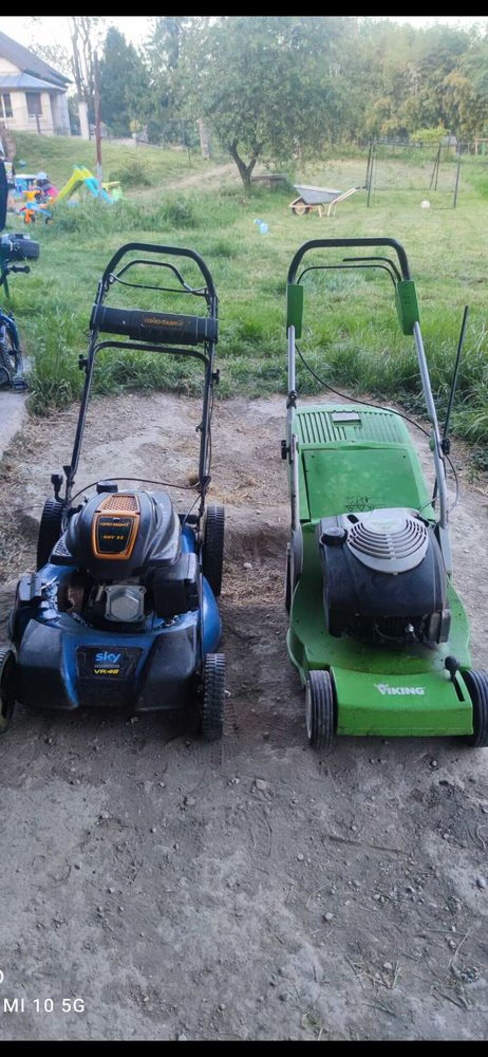 lot 2 tondeuses thermiques Jardin