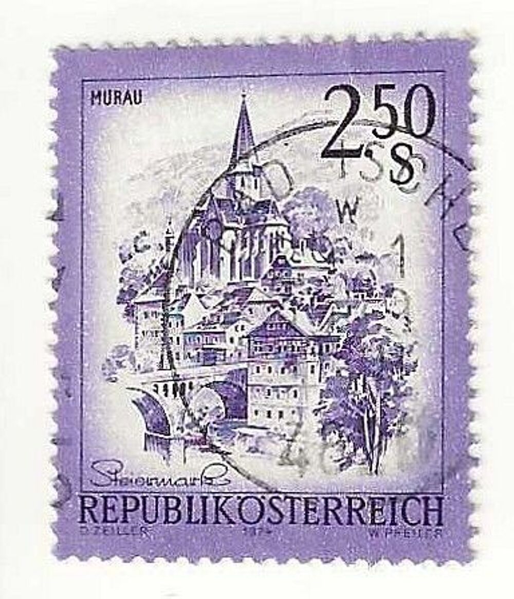 14 Timbres Collection Philat&eacute;lique de l'Autriche 