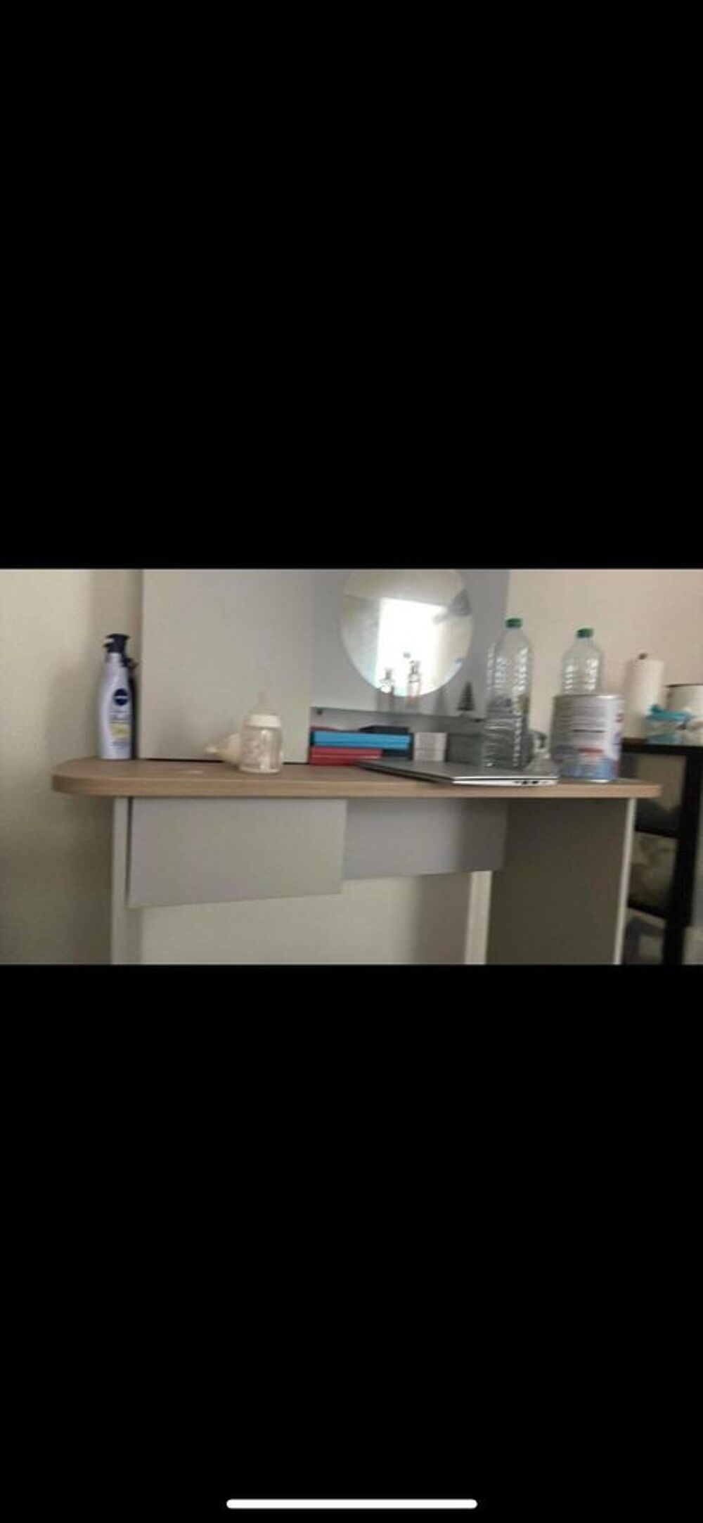 Coiffeuse grise Meubles