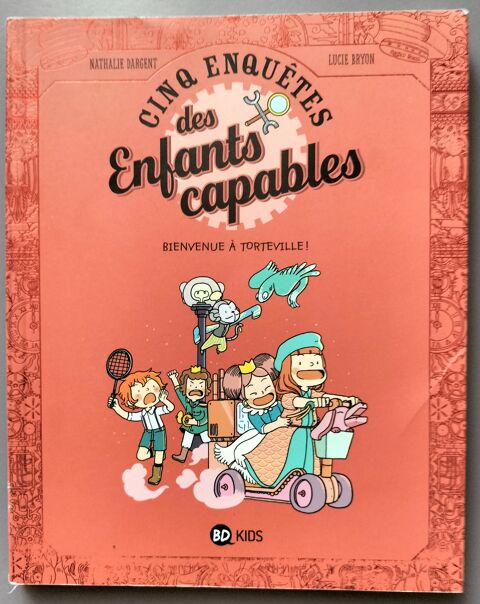 Cinq enqutes des enfants capables-Bienvenue  Torteville -  8 Paris 18 (75)