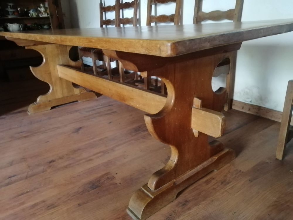 table monast&egrave;re ch&ecirc;ne massif Meubles