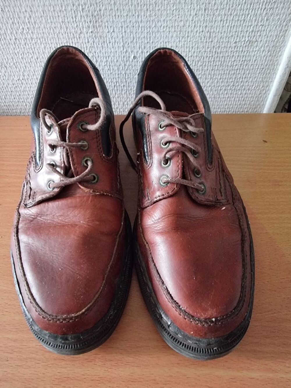 Chaussure cuir v&eacute;ritable Chaussures