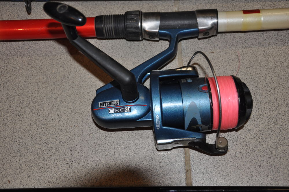 Canne de p&ecirc;che en mer surf Sports