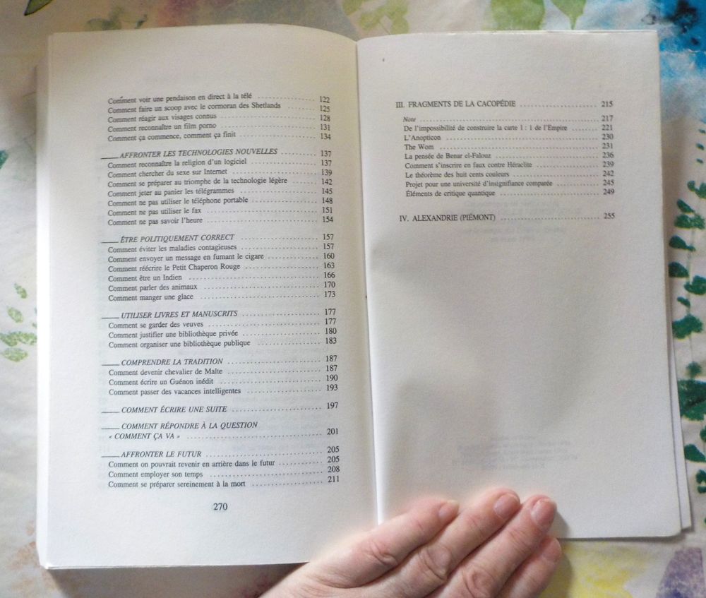 COMMENT VOYAGER AVEC UN SAUMON Nouveaux pastiches et postich Livres et BD