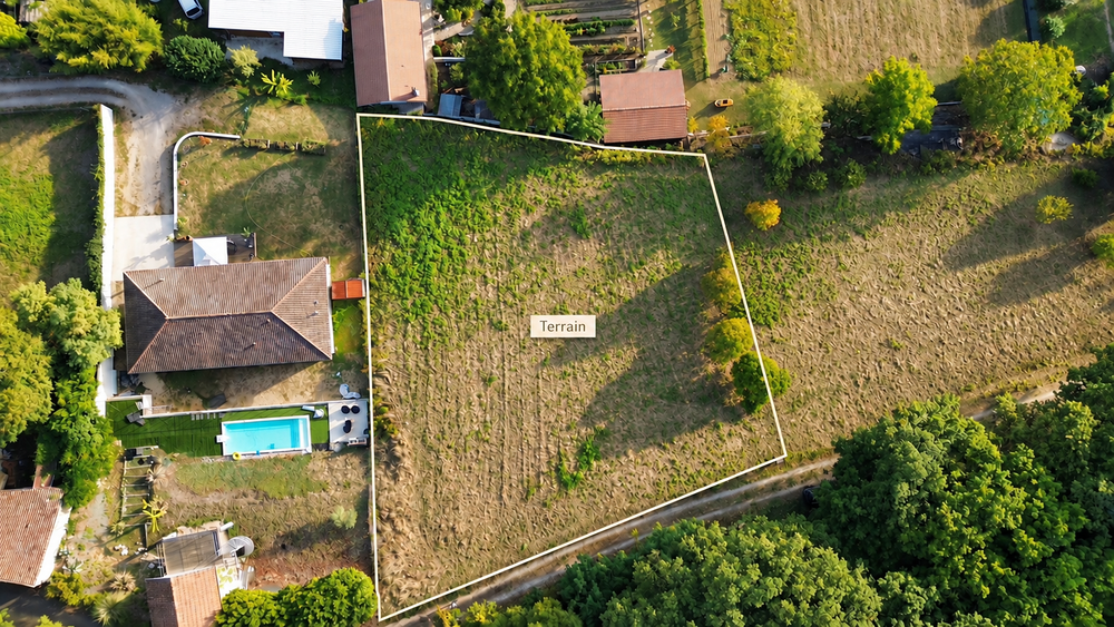 Vente Terrain Terrain 1634m2 avec vue Dordogne Bourg
