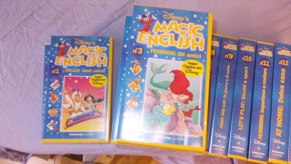 collection K7 Disney magic english DVD et blu-ray