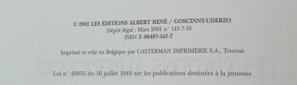 Bande dessin&eacute;e "Ast&eacute;rix et La Traviata" Livres et BD