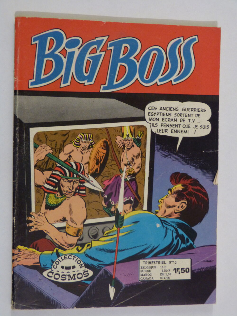  BD BIG BOSS a choisir PETIT FORMAT science fiction Livres et BD