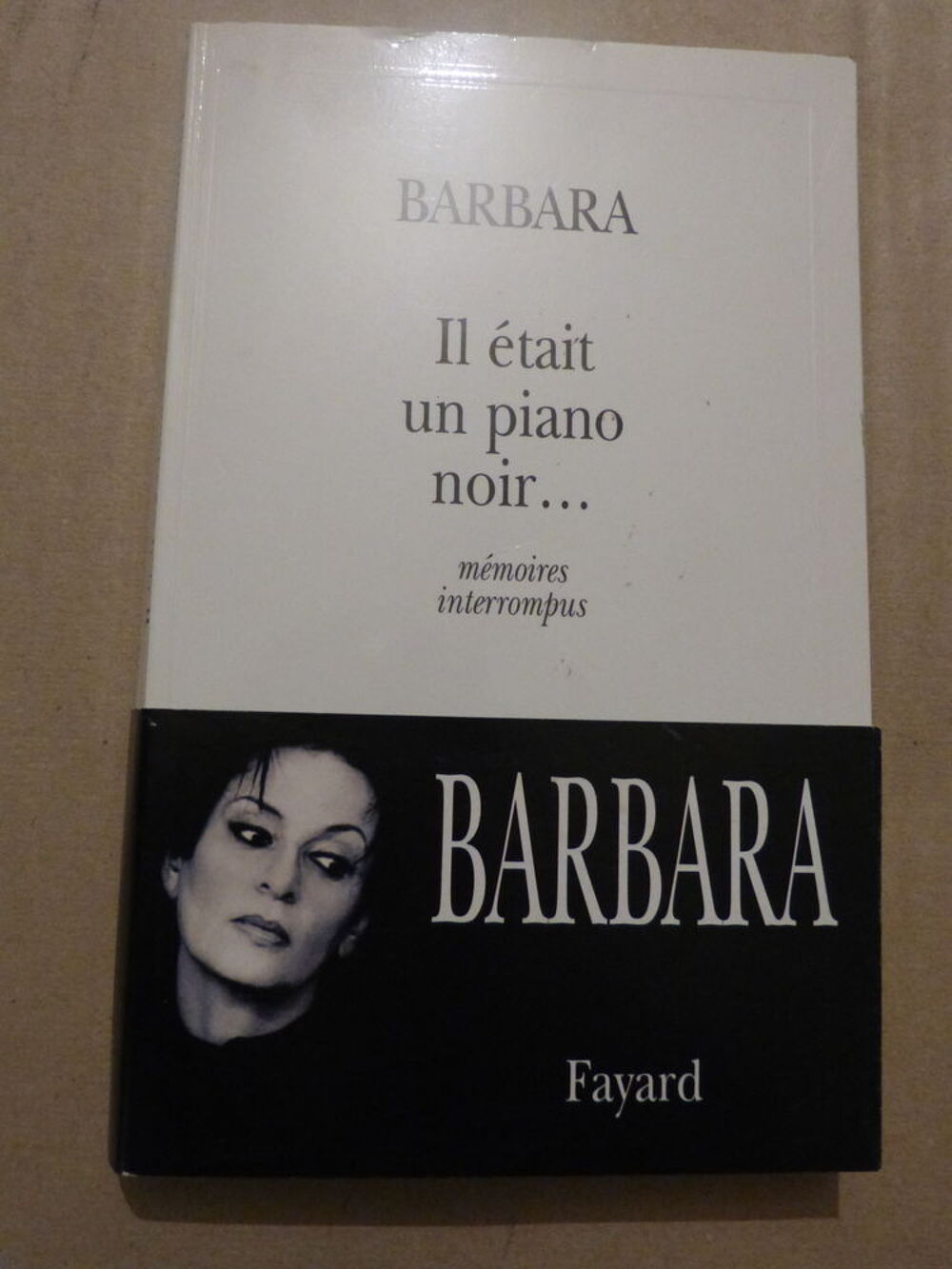  BARBARA il etait un piano noir - MEMOIRES INTERROMPUS Livres et BD