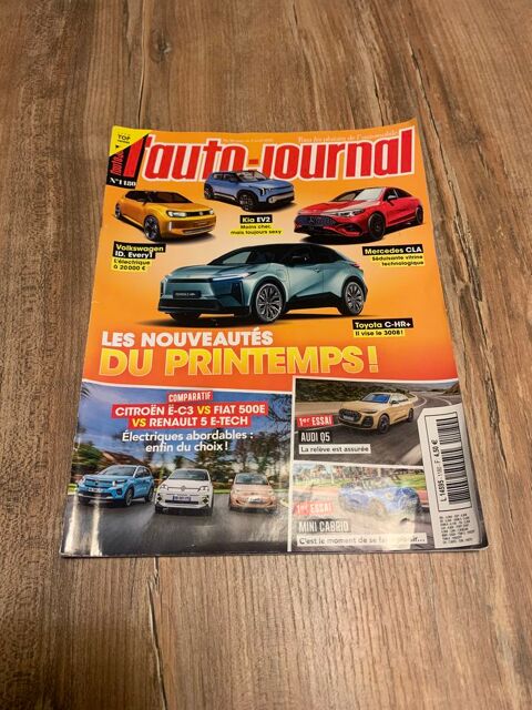 Magazine  L' auto journal     Les nouveaut�s du 2 Saleilles (66)