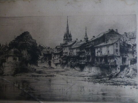 GRAVURES PAUL GEISSLER / PEINTRES BRETONS 50 Royan (17)