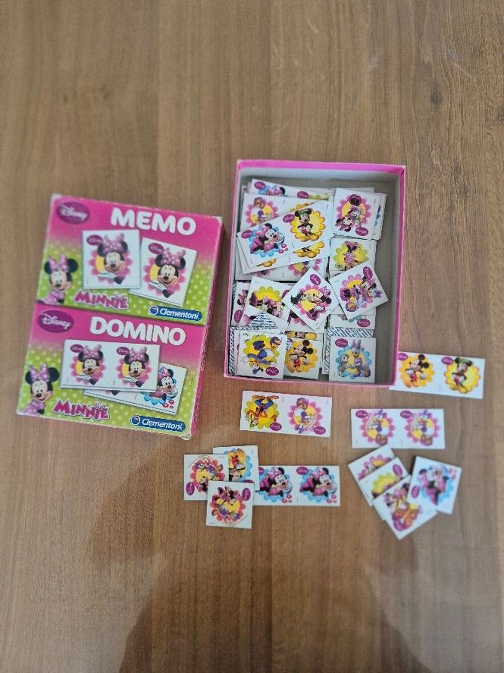 Coffret Jeu 2 en 1 Memo + Domino Minnie Disney - Clementoni Jeux / jouets