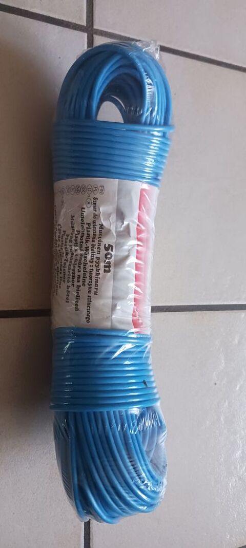 CORDE A LINGE RENFORCER 50 M . 8 Fr�vent (62)