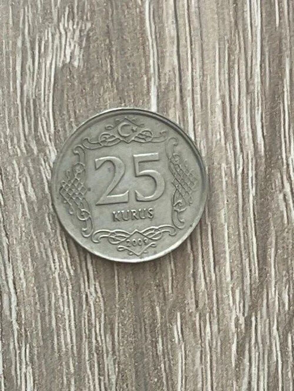 Pi&egrave;ce de monnaie - 25 Kurus 2009 (Turquie) 