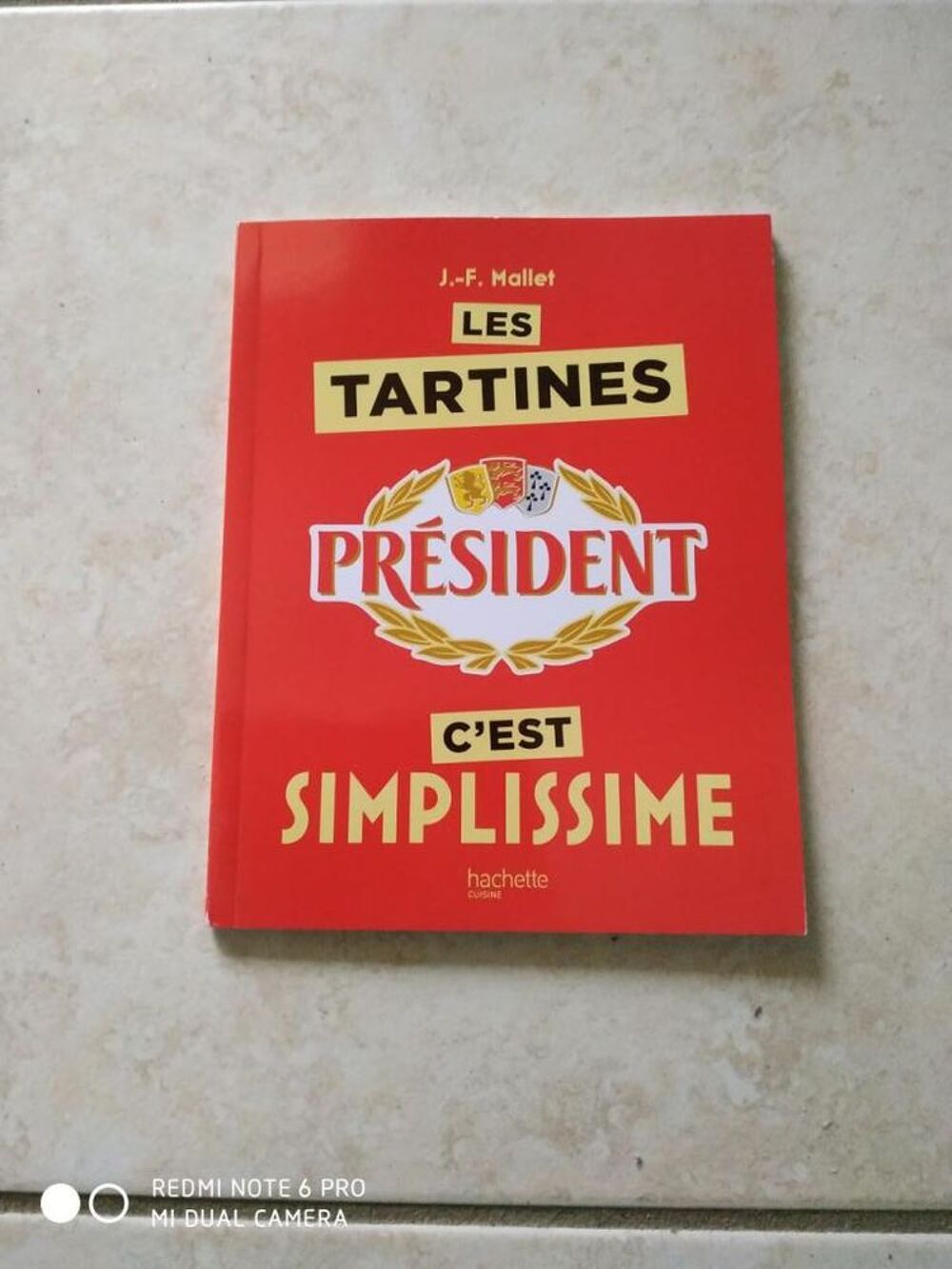 Livret Les tartines Pr&eacute;sident c'est simplissime (Neuf) Livres et BD