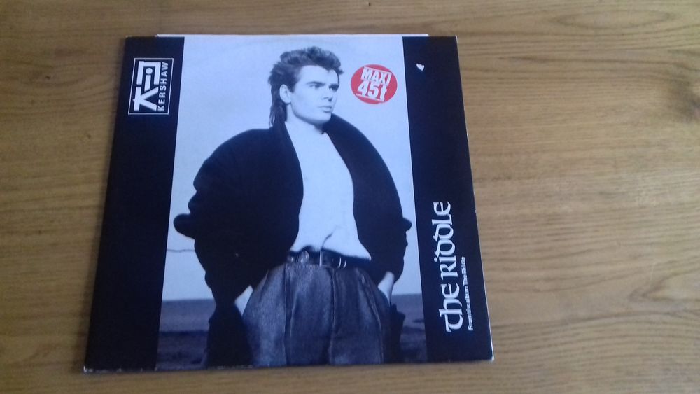 Maxi 45 tours Nik Kershaw, the riddle CD et vinyles