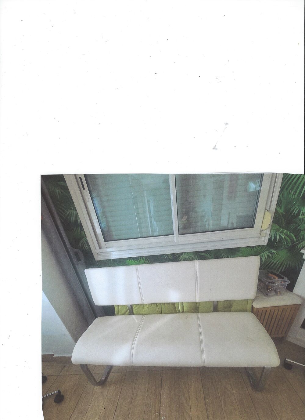 BANQUETTE 3 PLACES TRES BON ETAT Jardin