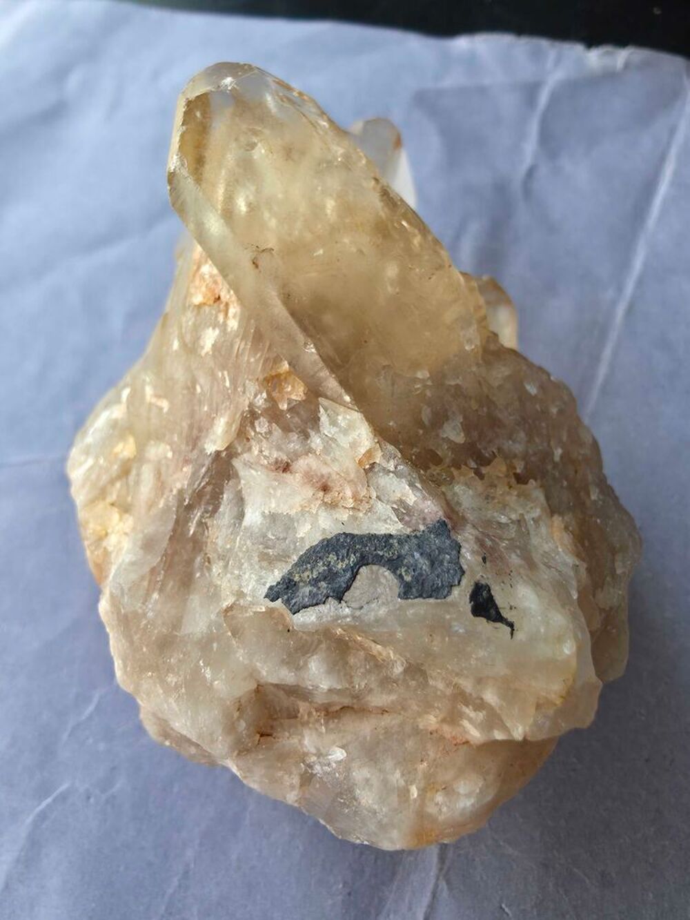 Magnifique Cristal de Citrine Naturelle-Kolwezi, RDC-111g 