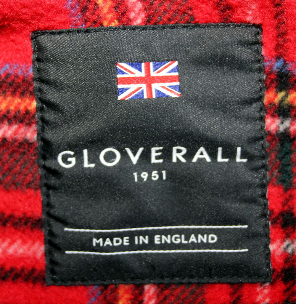 Manteau noir et clan Duffle-coat Stewart Morris GLOVERALL Vêtements