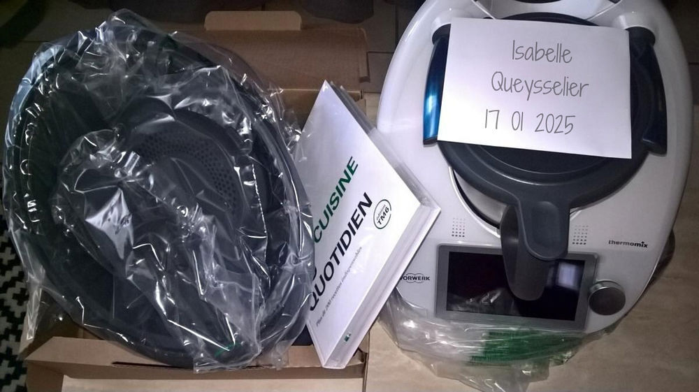 Thermomix tm6 blanc d&eacute;coupe-minute Electroménager