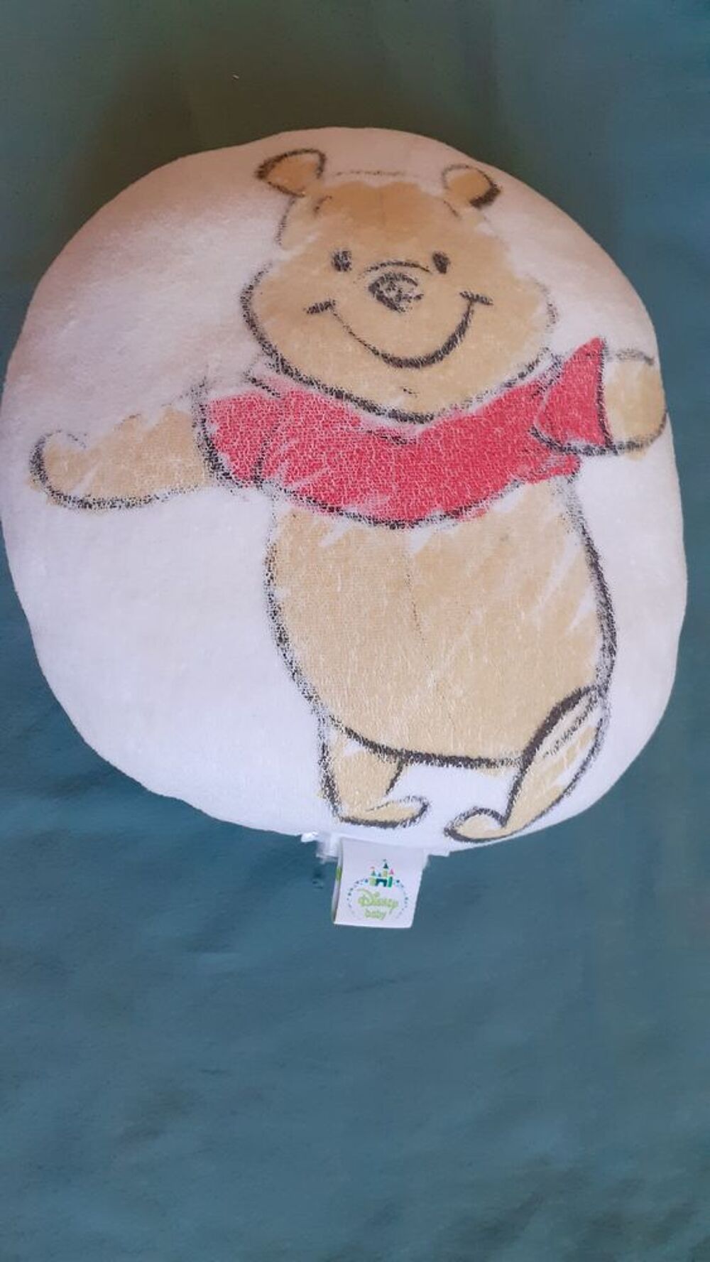 Coussin rond Winnie l'Ourson Puériculture