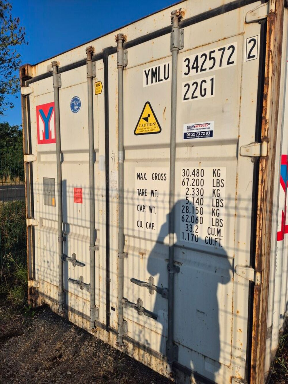 Container maritine 20 dry d'occasion Bricolage