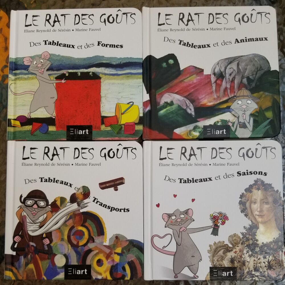 Lot livres Le Rat des Go&ucirc;ts Eliart Livres et BD