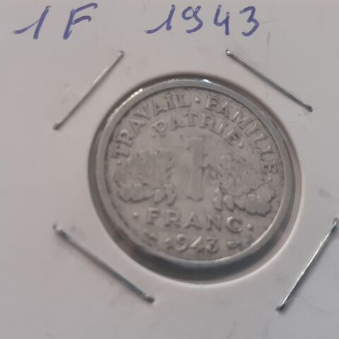 1 Franc 1943 0 Armentires (59)
