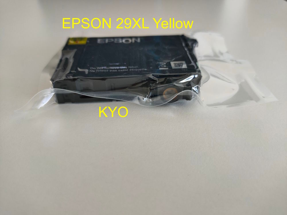 EPSON 29XL fraise - cartouche d'encre d'origine Jaune Yellow Matériel informatique