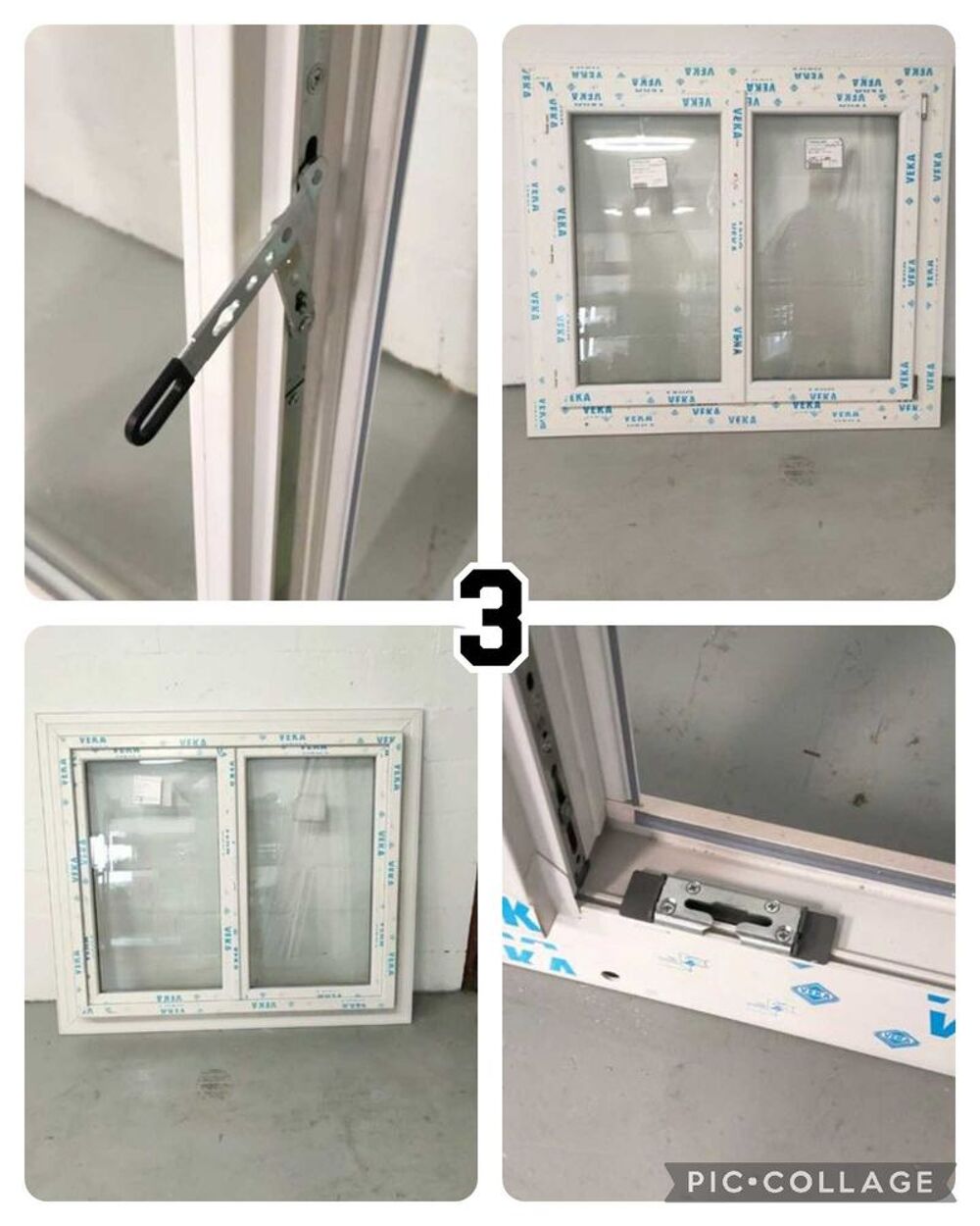 LOT 4 FENETRES PVC NEUVES USINE Bricolage