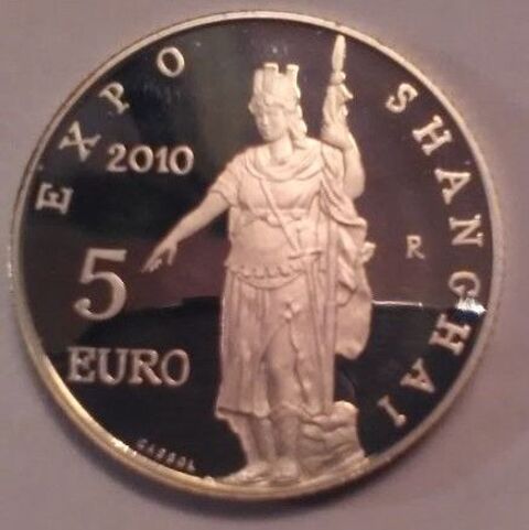5 EUROS ARGENT   SHANGHAI     SAINT MRIN ANNEE 2010 50 Dolus-d'Olron (17)