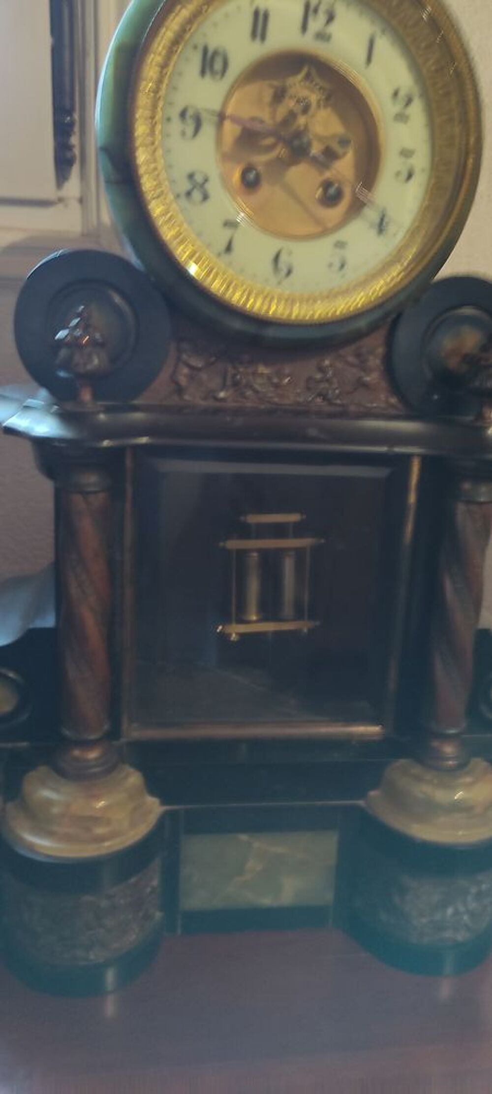 Pendule horloge de notaire D�coration