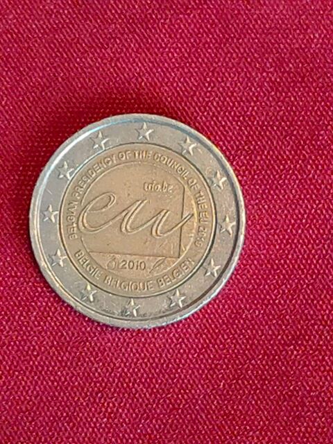 Pièce de 2 euros pièce commémorative de Belgique 7 Avermes (03)